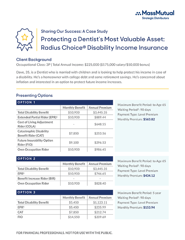 Protect your future income