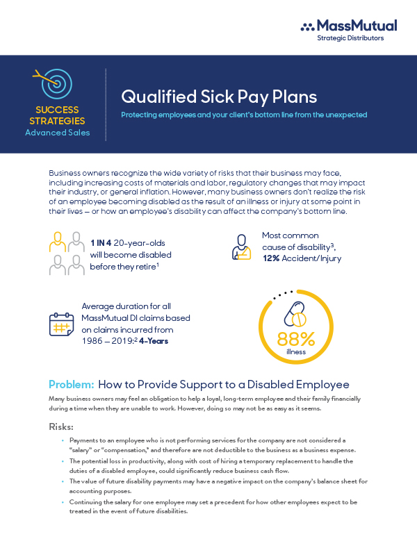 Qualified Sick Pay Plans
